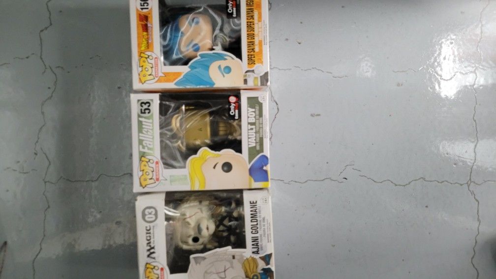 Assorted Pop Figurines