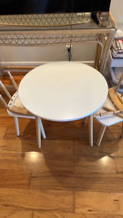 wooden table for children