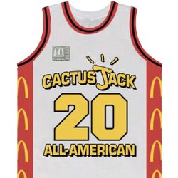 Travis Scott x McDonald’s Cactus Jack Jersey