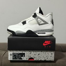 Jordan 4 white cement 2025