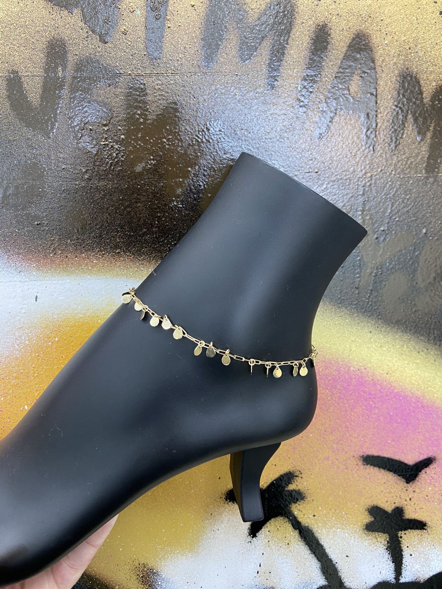 14k ANKLET