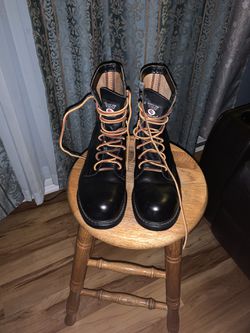 Harley Davidson Black leather boots