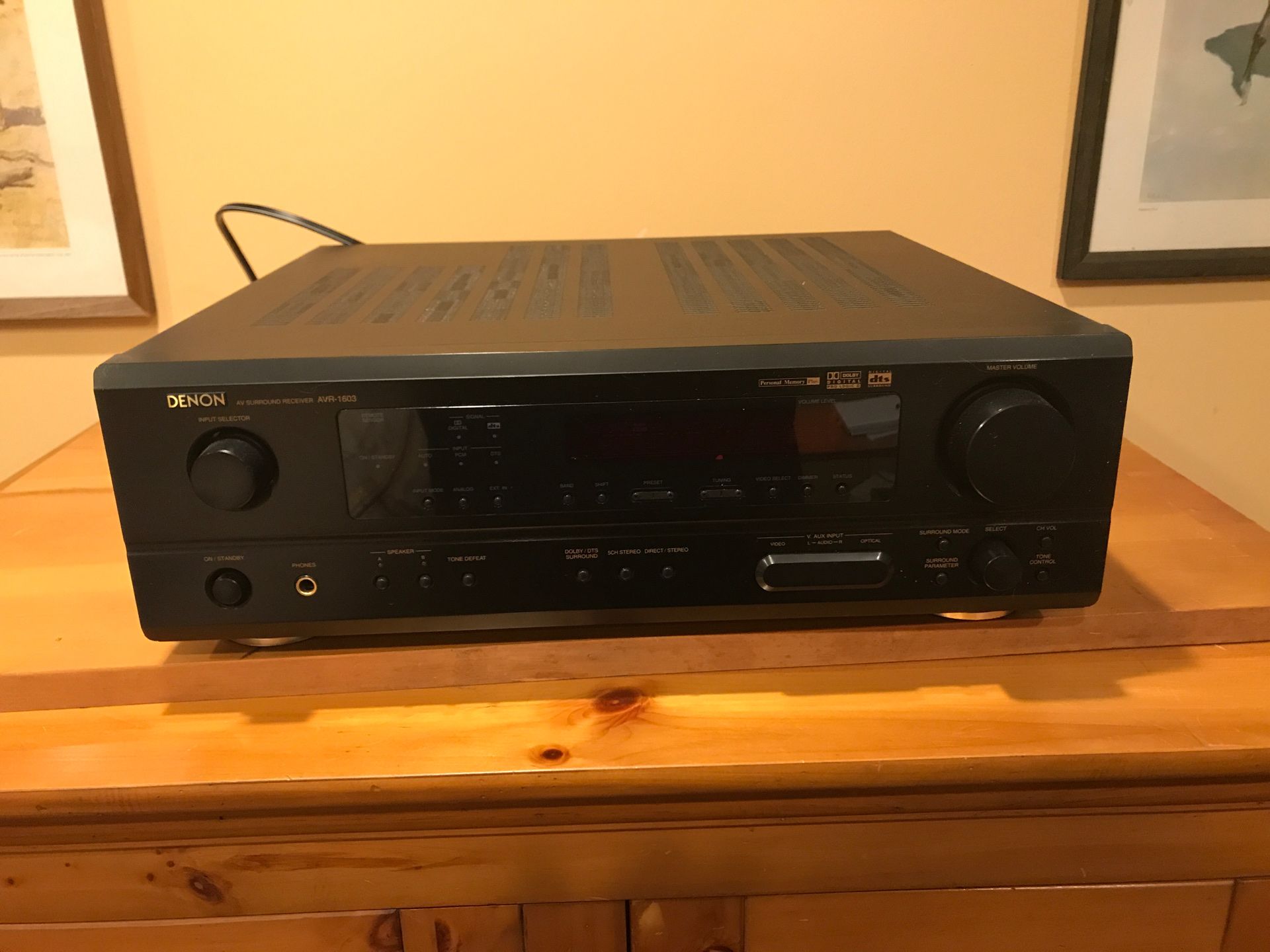 Denon Receiver AVR-1603 - no remote