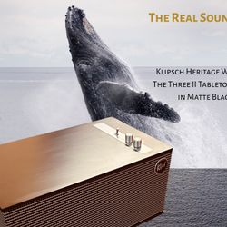 KLIPSCH HERITAGE Wirekess  The Three Tabletop Speaker.