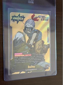 Bulma - SB01-045 (Gold) - Manga Booster 01 (SB01)