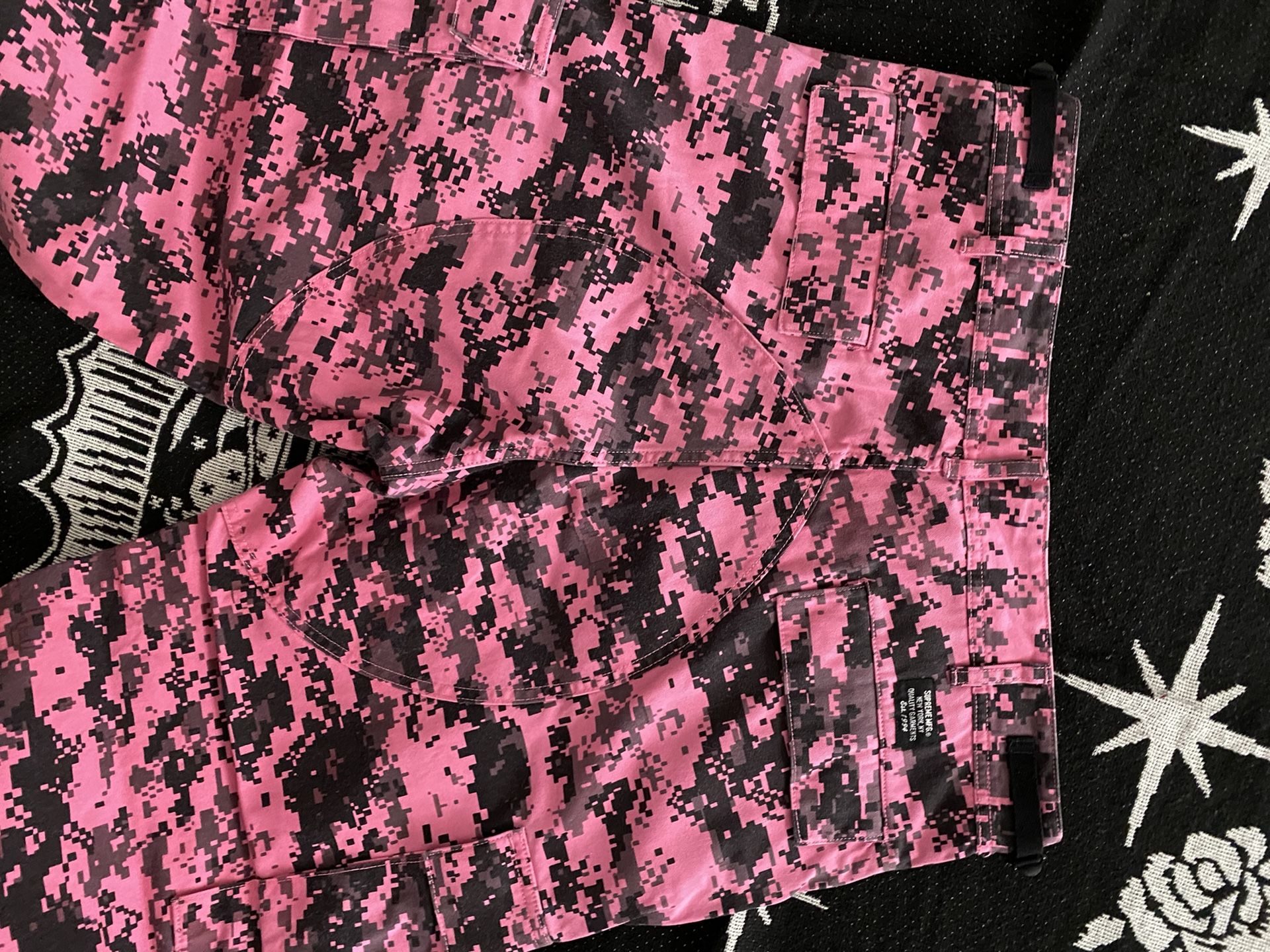 トップス Supreme L/S Pocket Tee Pink Digi Camo Streetwear × Supreme × Vintage Supreme L/S Pocket Tee Pink