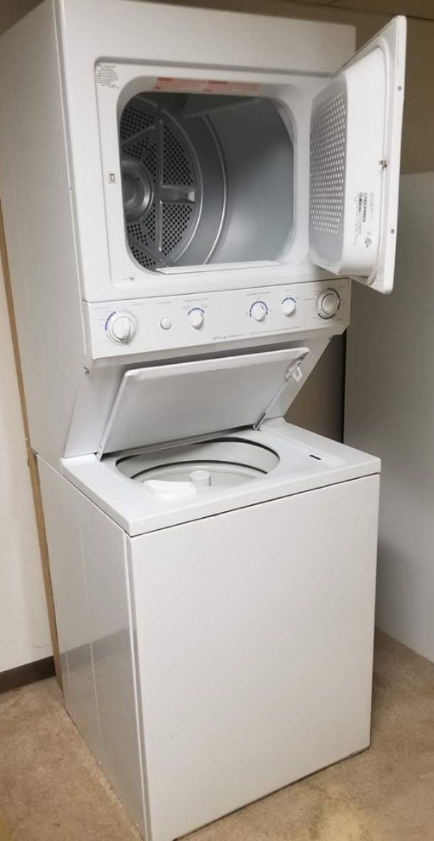 Frigidaire stacked washer and dryer