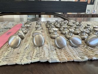 Silver Cabinet Knobs
