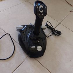 SAITEK RUMBLEFORCE FLIGHT STICK GAME CONTROLLER