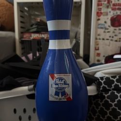 Pabst Blue Ribbon Bowling pin
