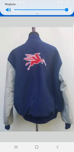 ExxonMobil Pegasus Executive Letterman Jacket XL