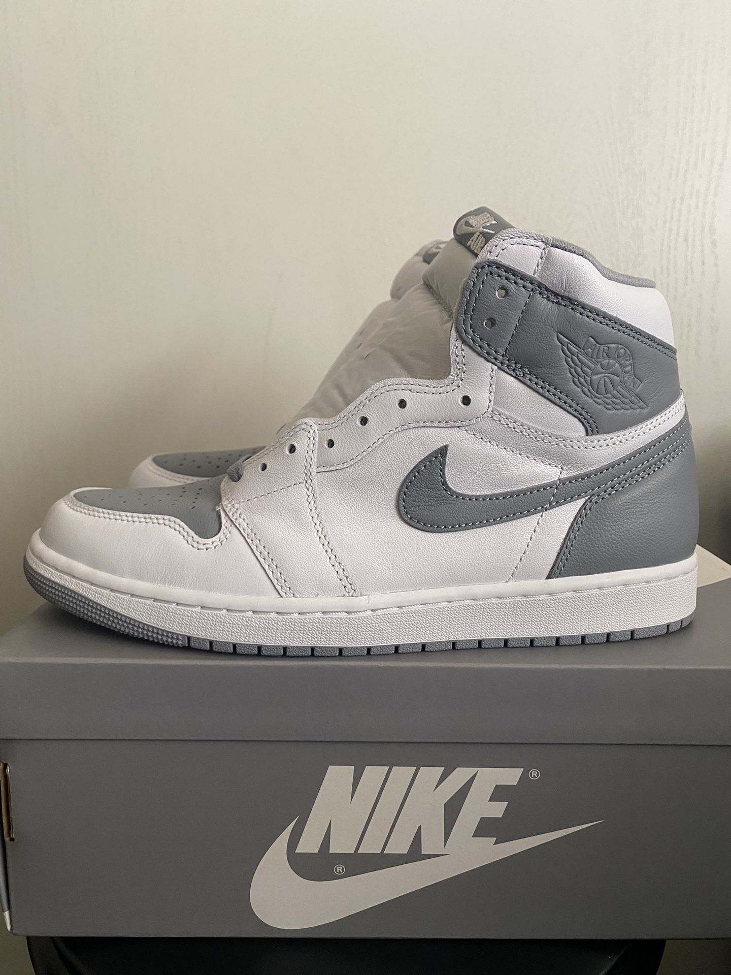 Air Jordan 1 Retro High Og Stealth White Brand New Size 10.5