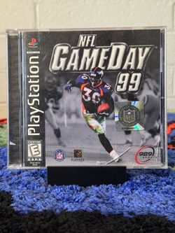 NFL GameDay 99 PlayStation PS1