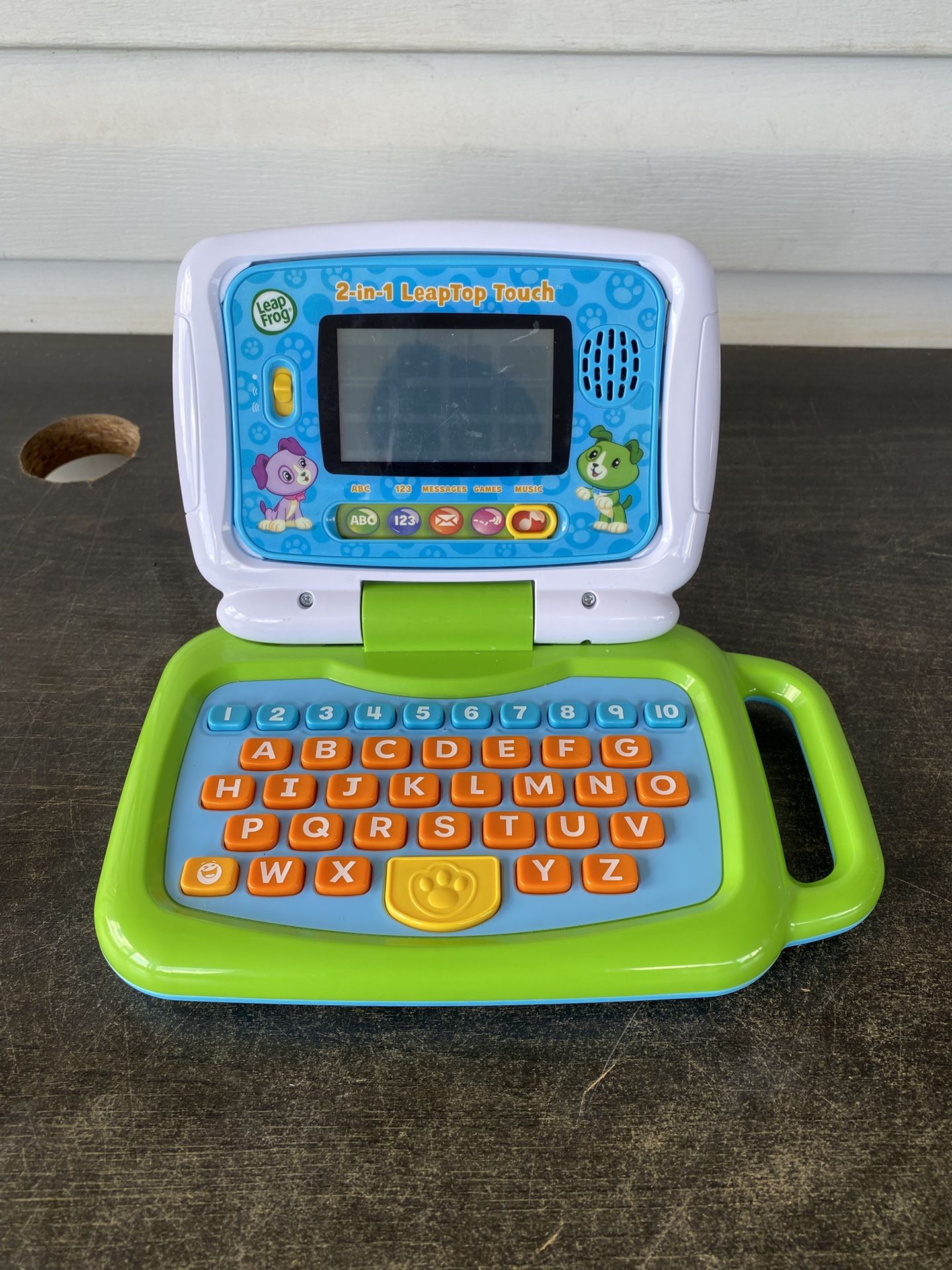 LEAPFROG 2 in 1 LEAPTOP TOUCH TODDLER PRESCHOOL LAPTOP