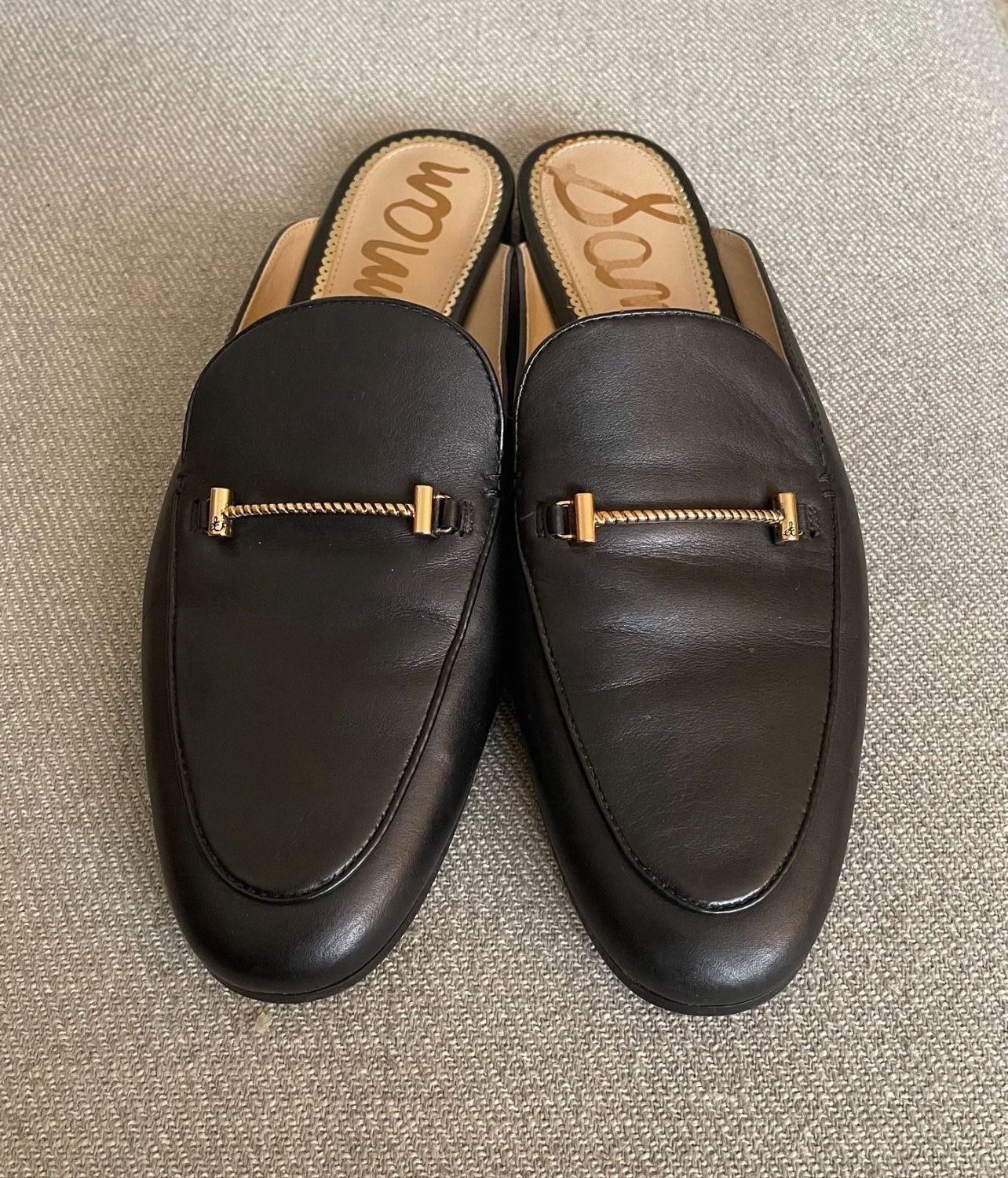 Sam Edelman Women's Laurna Black Mules Size 10.5