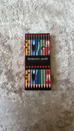 Spirited Away Graphite Drawing Pencils