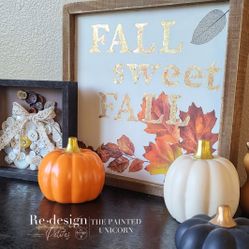Fall Sweet Fall Decorative Sign