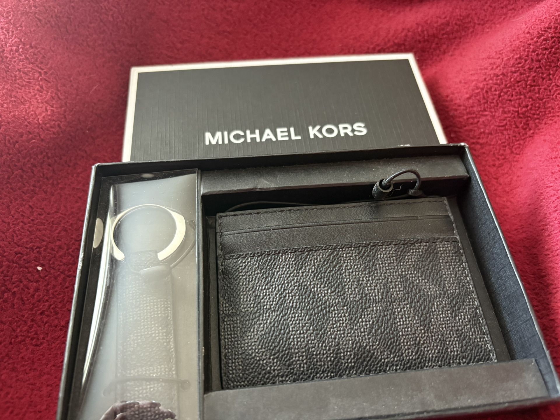 Michael Kors Key Chain And Card Case