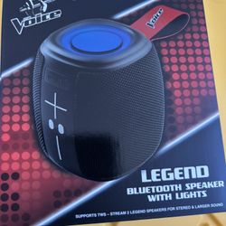 The Voice Legend Bluetooth Speaker with Lights