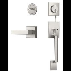 Front Door Handle Lock With Deadbolt