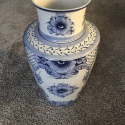 Vintage Hand Painted Vase