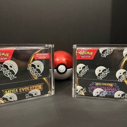 Heavy Duty Acrylic Pokemon Booster Box Cases