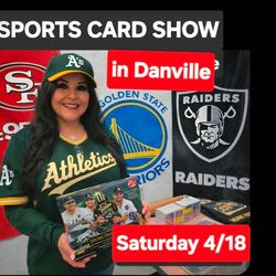 CARD SHOW TODAY IN DANVILLE SAT 4/18 321 Hartz ave. Talkin baseball. 1pm to 4pm