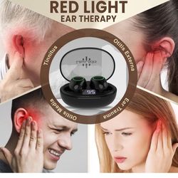 Red Light Therapy for Ears, 650nm Ear Wellness Device, Red Light Therapy Device