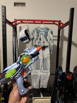 Astronaut Costume  With Gun 