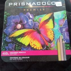 48ct Prismacolor Soft Core Color Pencils