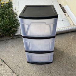 plastic 3 drawer organizer 