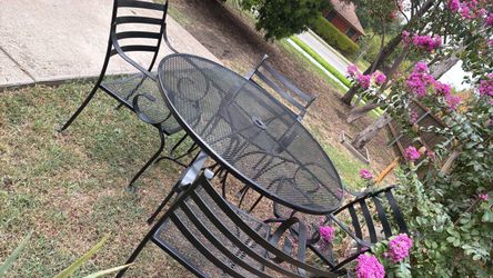 mesa de patio