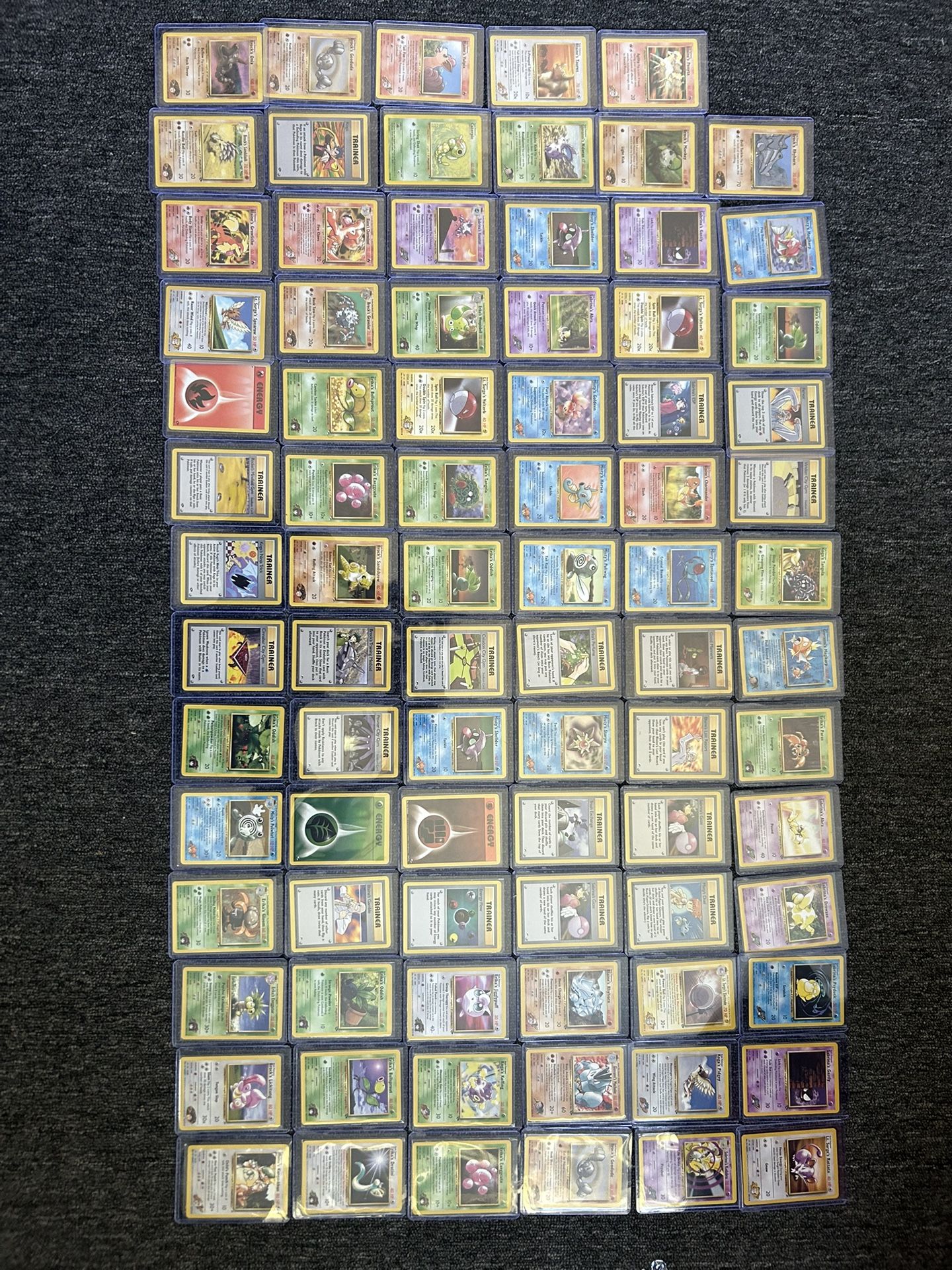 Vintage Pokemon Collection
