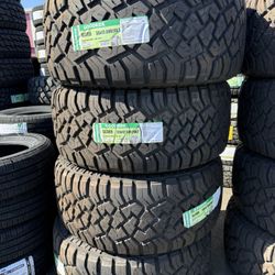 ‼️🚨vendo Set De Llantas Lt 33x12.50 20 R/T Tires Goodride 