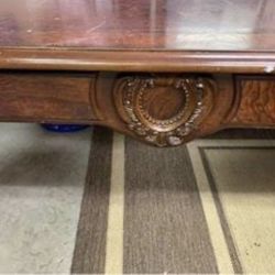 Broyhill Coffee Table Oversized Ornate Project Piece