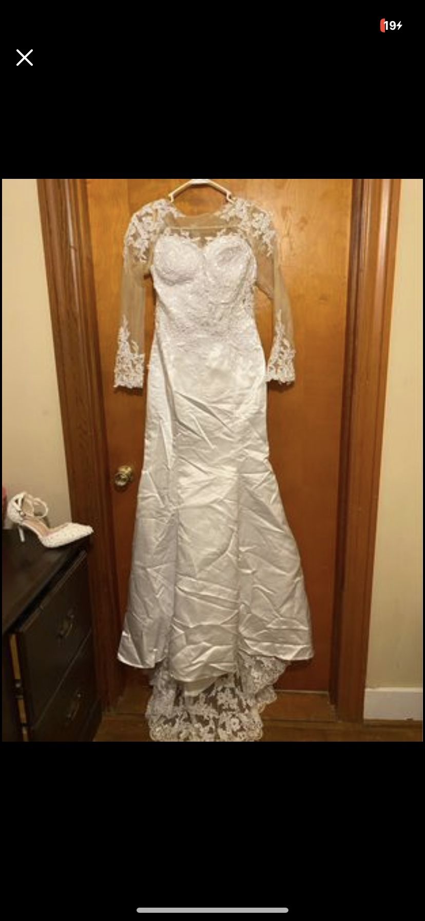 Wedding Dress & Shoes