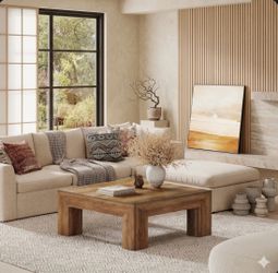 Rustic Block Coffee Table - RYO405