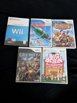 Lot of 5 Nintendo Wii Games