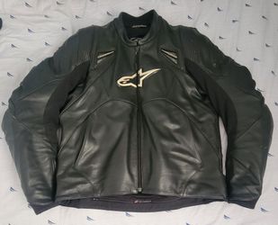Alpinestars leather Jacket sz 44US L/XL