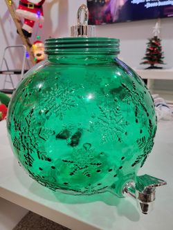 Glass Ornament Liquid Dispenser