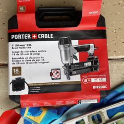Porter Cable 2” (50 mm) 18 GA Nail Gun