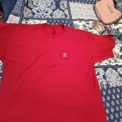 VANS XXL OFF THE WALL RED SKATER SKATEBOARDING LOGO SHORT SLEEVE T-SHIRT PREOWNEd