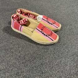 Stella McCartney embroidered-logo flat espadrilles