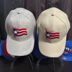 Puerto Rico Flag Baseball Hat
