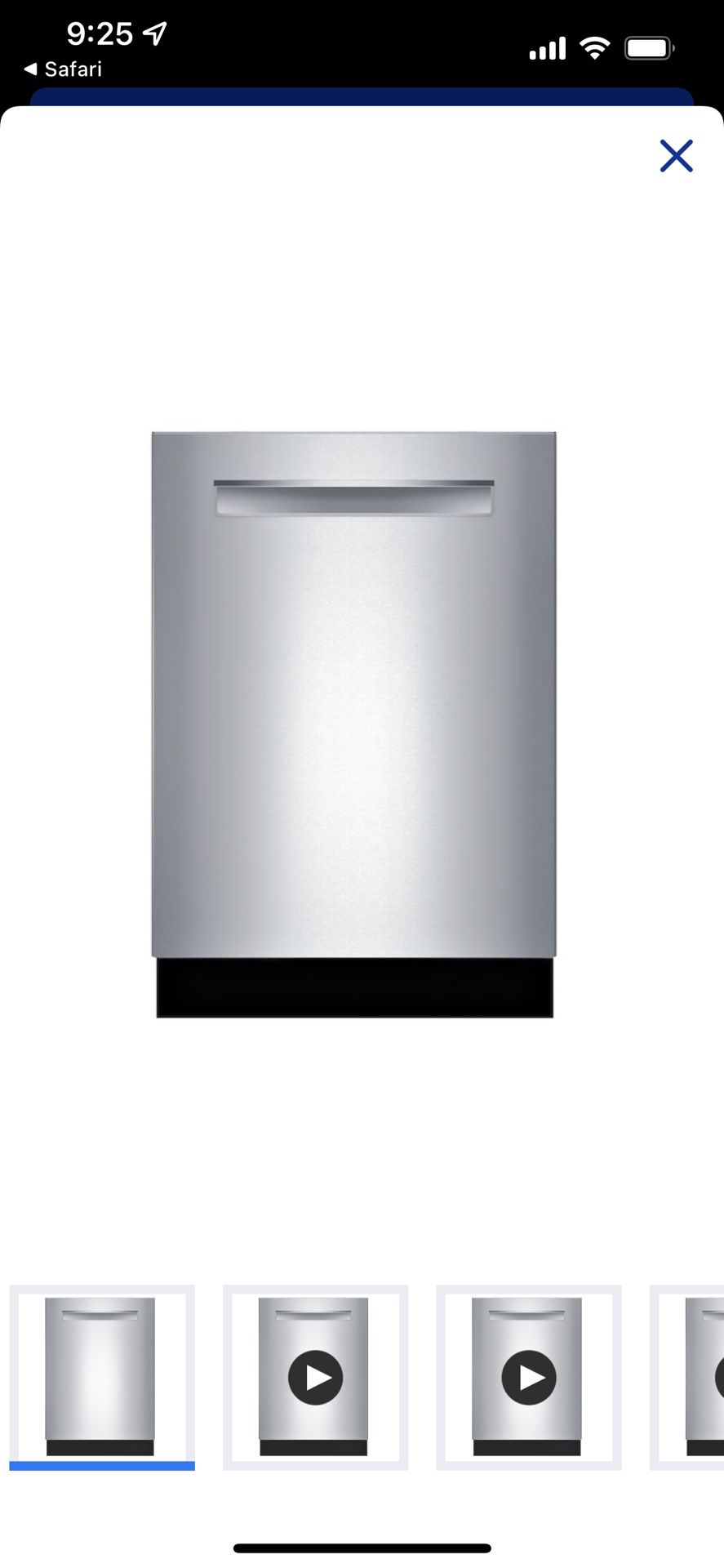 Dishwasher Bosch Shpm65z55n