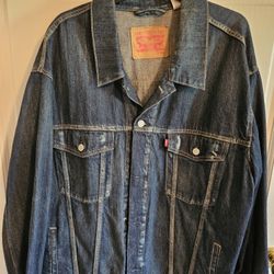 Levi Strauss Dark Jean Jacket 3XL