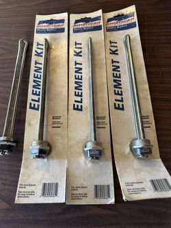 New Water Heater Elements
