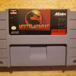 Mortal Kombat-Super Nintendo