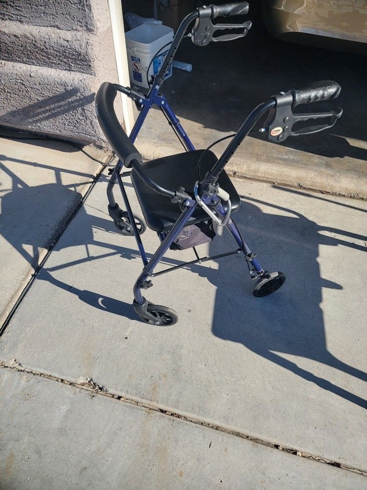 Walker, Bath Chair And Oxygen Holder