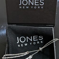 Jones of New York Double Banded Bracelet With Slide Closure
